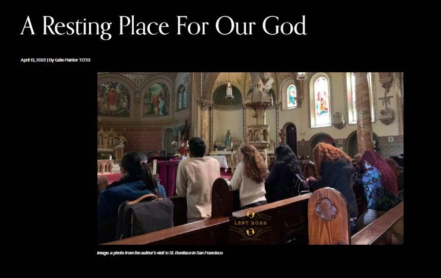 Resting Place for Our God