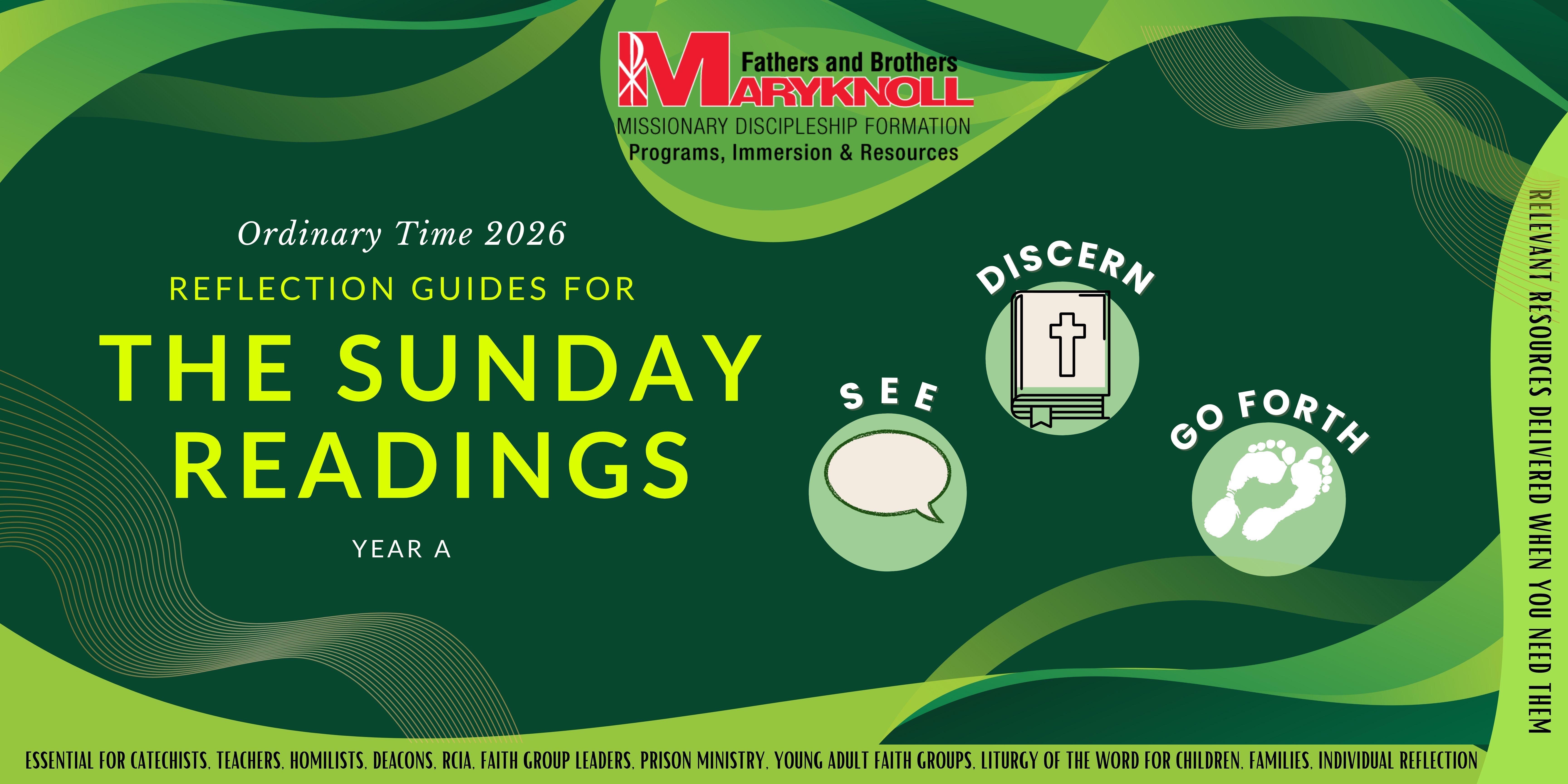 2026 Ordinary Time Reflection Guides